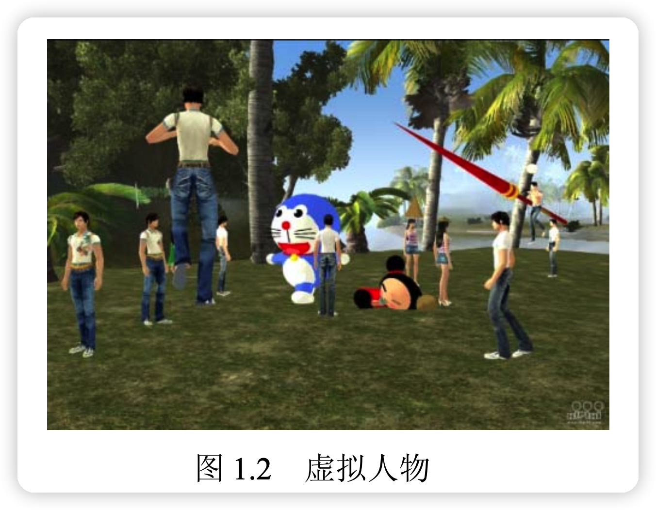 虛擬人物